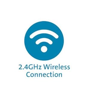 Plug & Play 2.4GHz Wireless Connection
