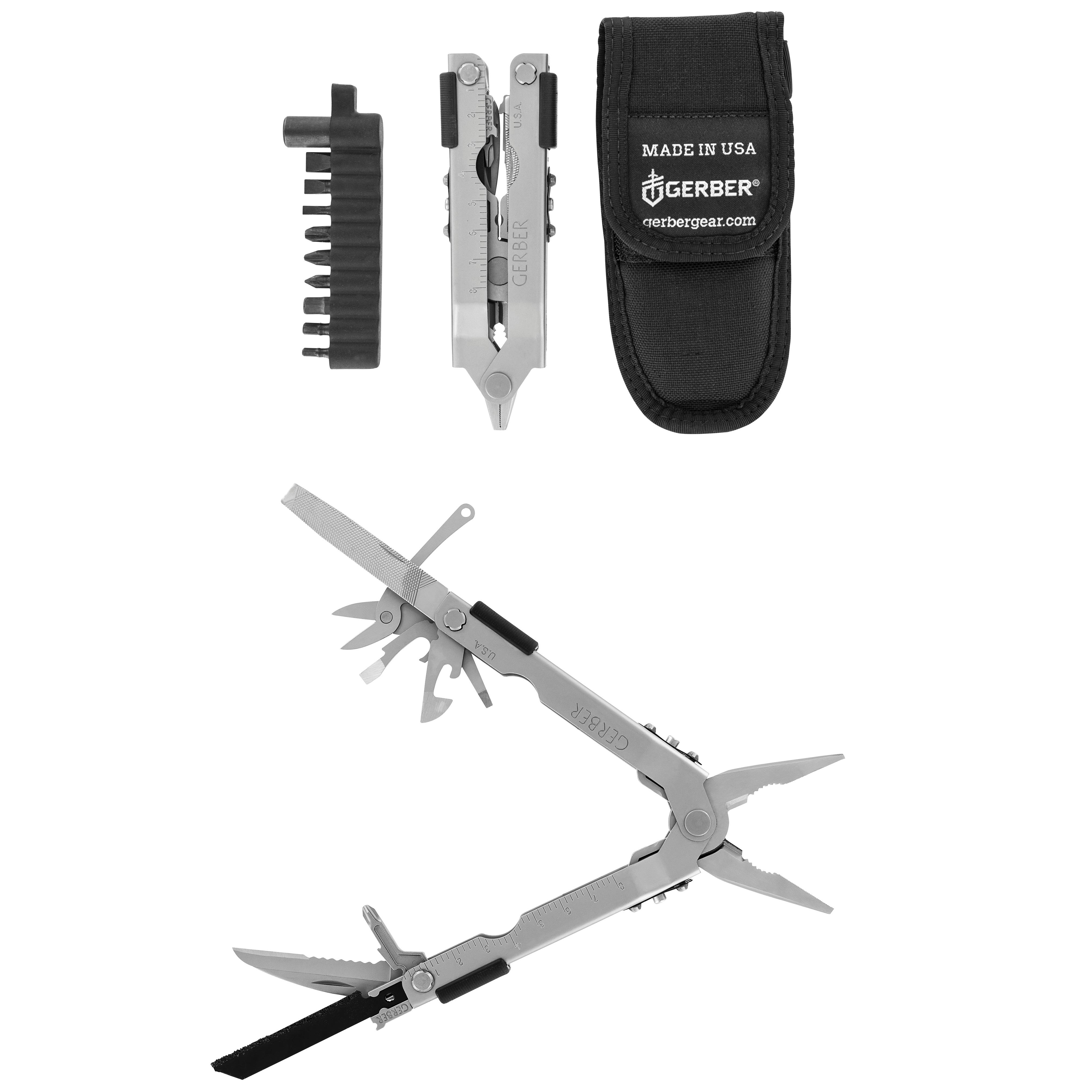 Gerber MP600 Pro Scout MultiPlier, Needle Nose, Stainless, with Tool