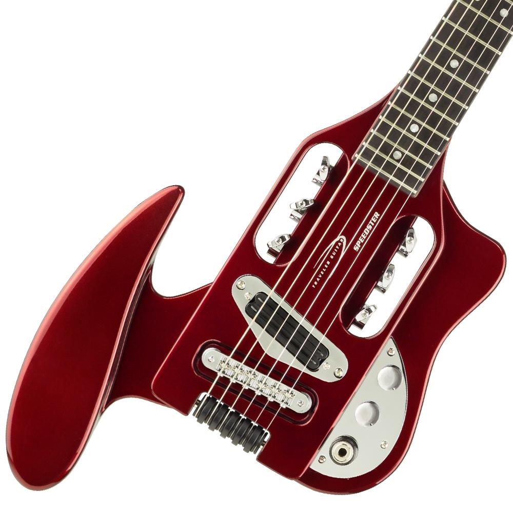 Traveler Guitar Speedster Electric Travel Guitar, Red Musical Instruments