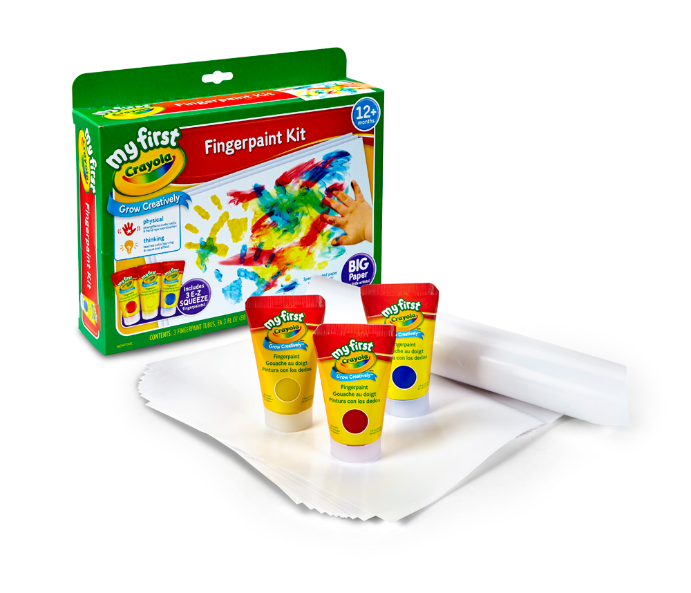 Crayola My First Finger Paint Kit Toys & Games