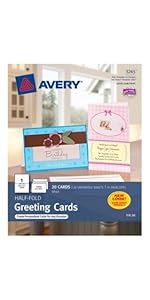 Avery Greeting Cards