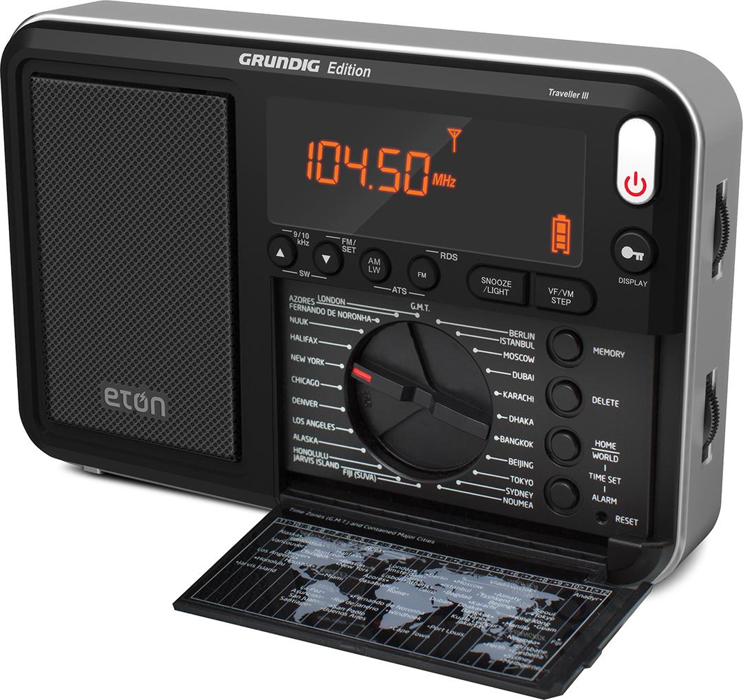 Eton NGWTIIIB Traveler III AM/FM/LW/SW and Radio with ATS