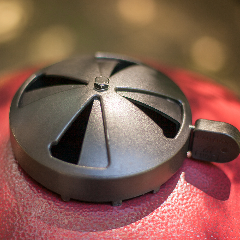 CharGriller 16620 Akorn Kamado Kooker Charcoal Barbecue Grill and Smoker, Black