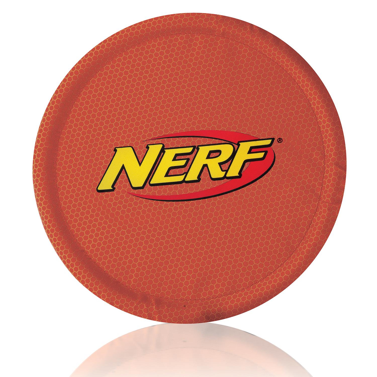 Nerf Dog Nylon Flying Disk Dog Toy, Large, Red Pet