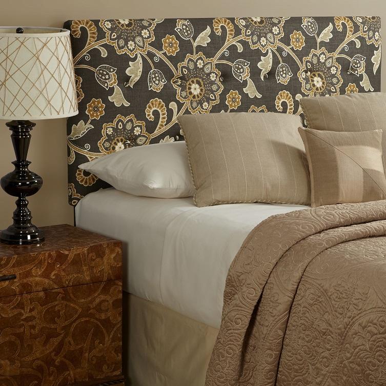 Humble + Haute Parson Floral Linen Tufted Upholstered