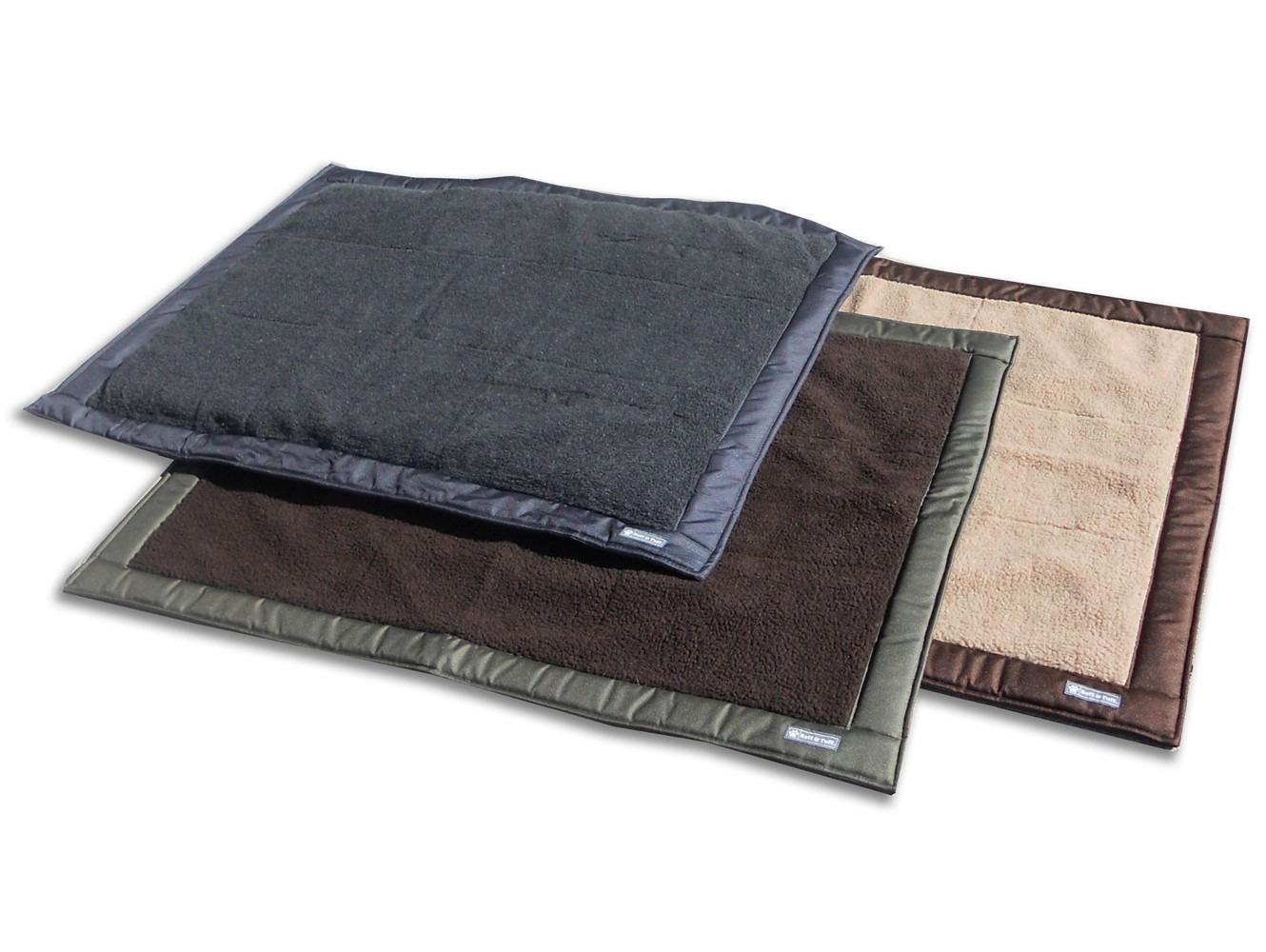 Ruff and Tuff Self Inflating Travel Dog Bed with Fleece