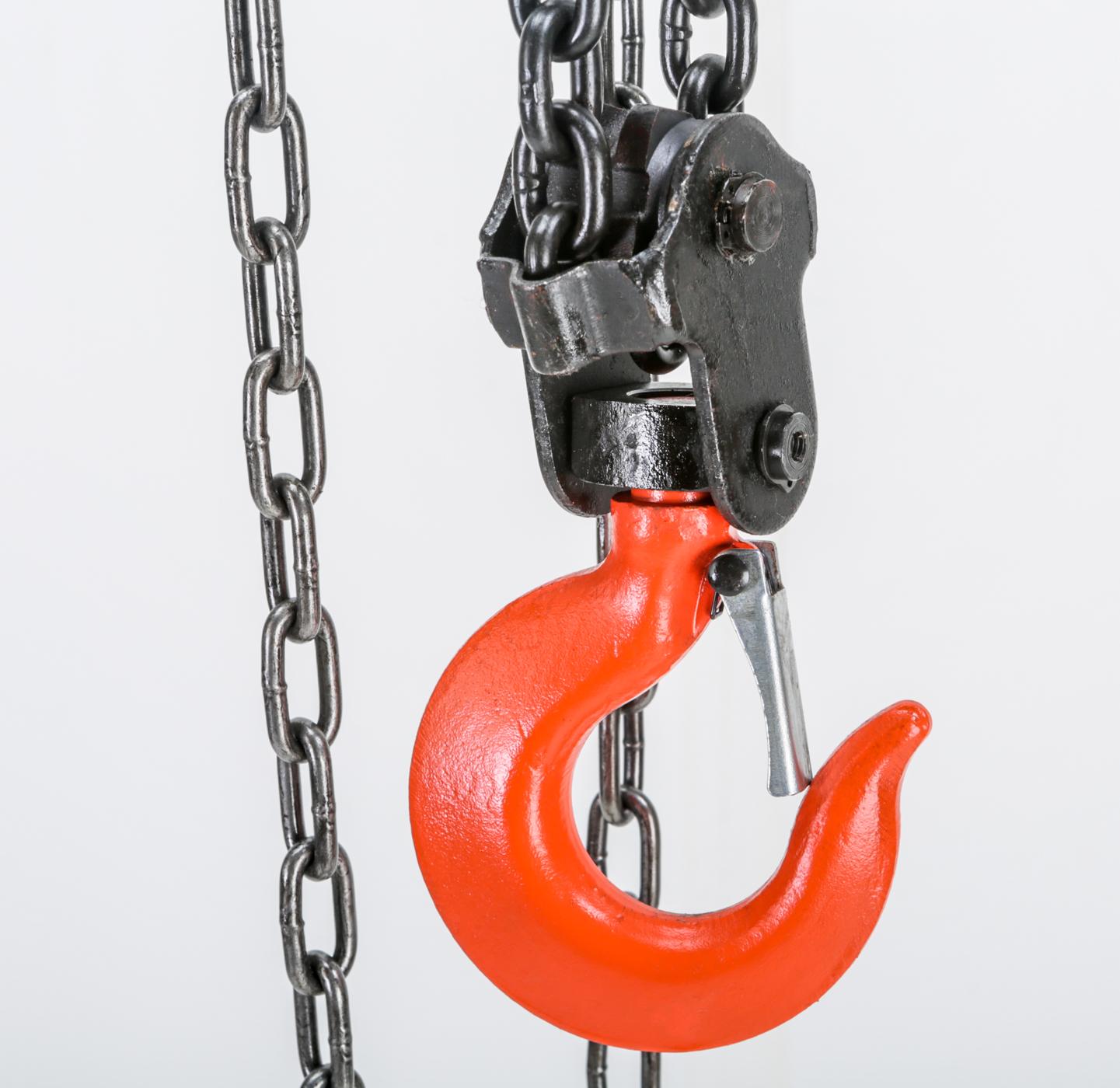 Shop Fox D4035 Chain Hoist / Hook / Block, 2 Ton Home