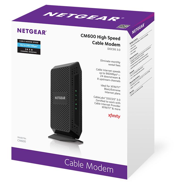 Amazon.com: NETGEAR DOCSIS 3.0 High Speed Cable Modem - Certified for