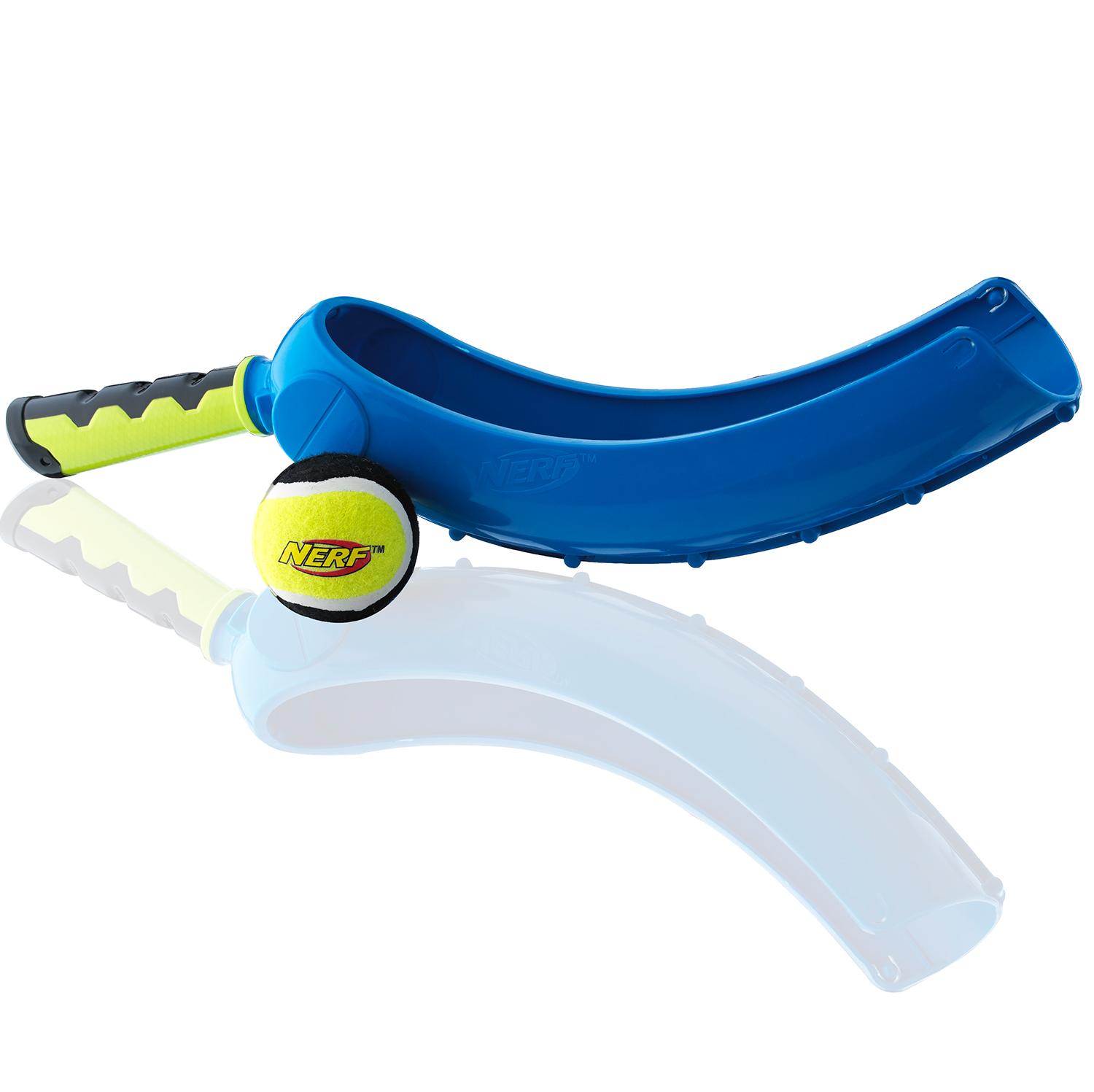 Nerf Dog Jai Alai Thrower, Blue Pet Toys Pet Supplies