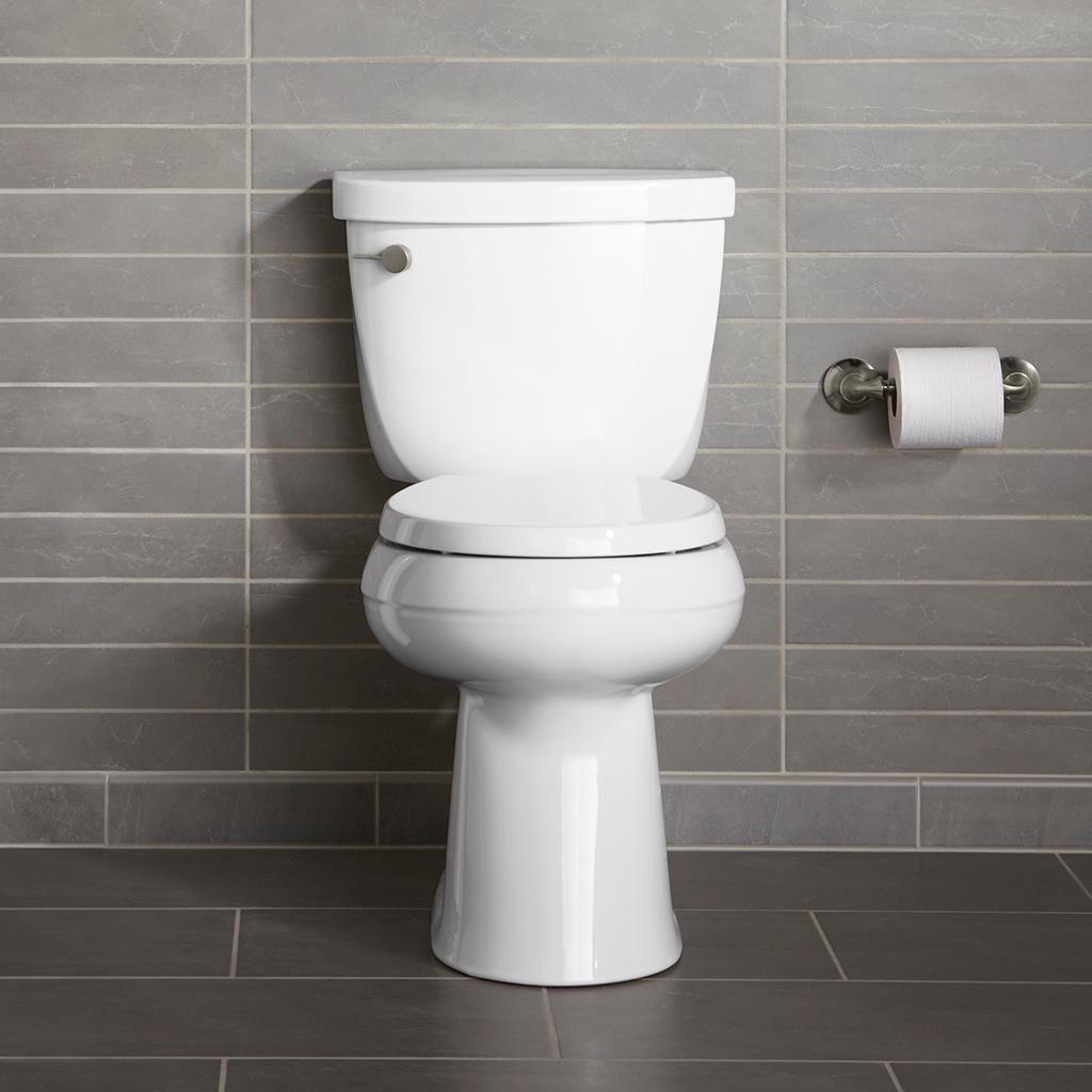 KOHLER K38870 Cimarron Comfort Height TwoPiece RoundFront 1.28 GPF