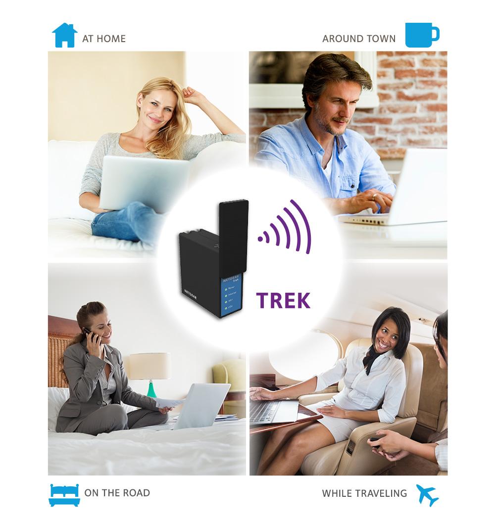 NETGEAR Trek N300 Travel Router, Range Extender, and
