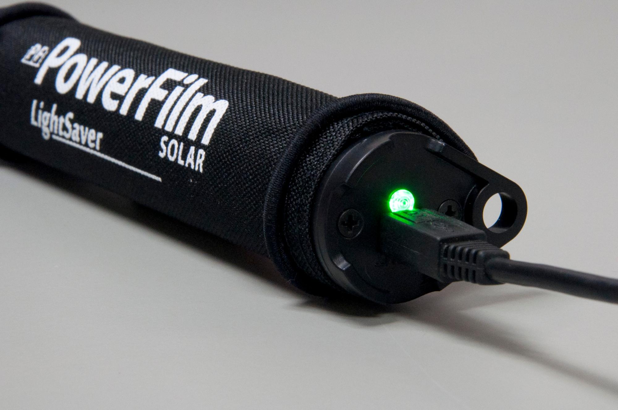 LightSaver USB Rollup Solar Charger and Battery Bank Cell