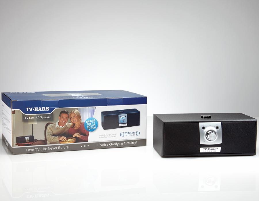 TV Ears Speaker 11290 Wireless Voice Clarifying TV Speaker