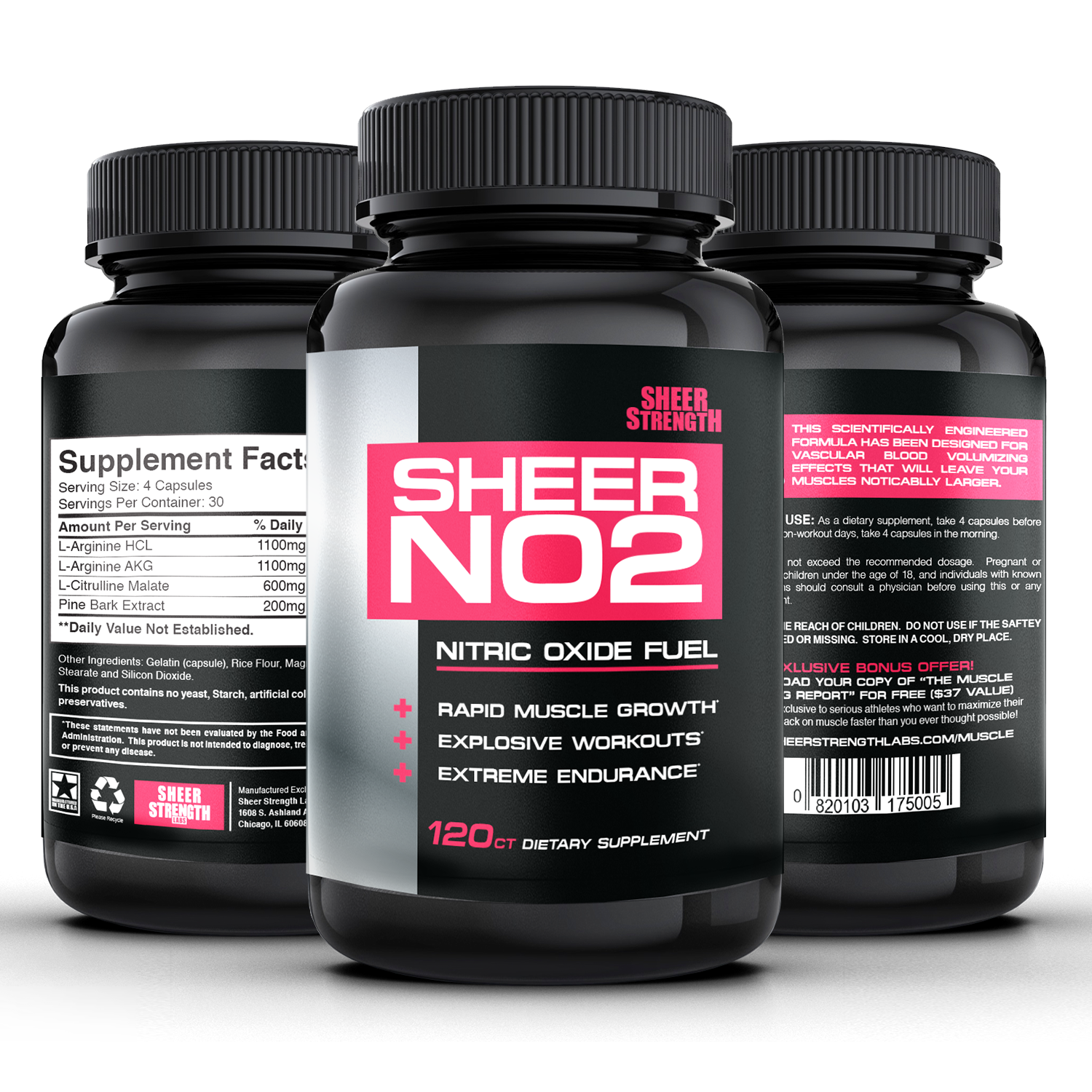 Sheer NO2 1 Best Nitric Oxide Supplement The TopRated
