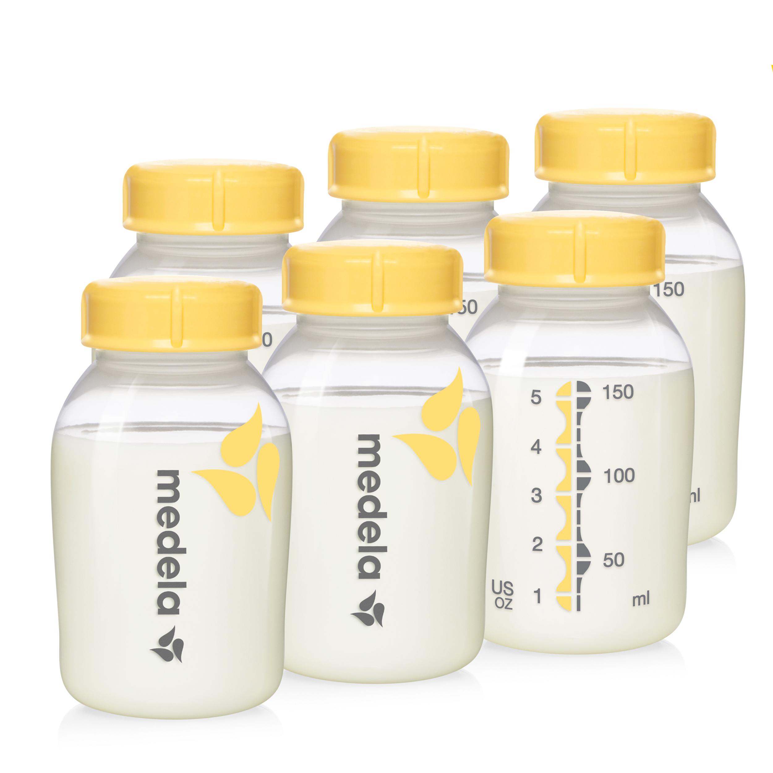 Medela Breast Milk Collection and Storage Bottles, 5 Ounce 6 ct Baby