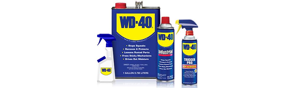 WD-40, WD40, lubricant, lubricate, rust remover, water displacement, Industrial, heavy-duty