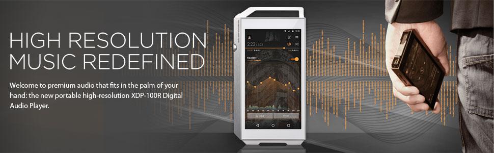 XDP-100R Portable Hi-Res Entertainment System for premium audio， apps and video
