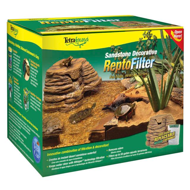 Tetra 19525 Decorative Terrarium ReptoFilter, Sandstone