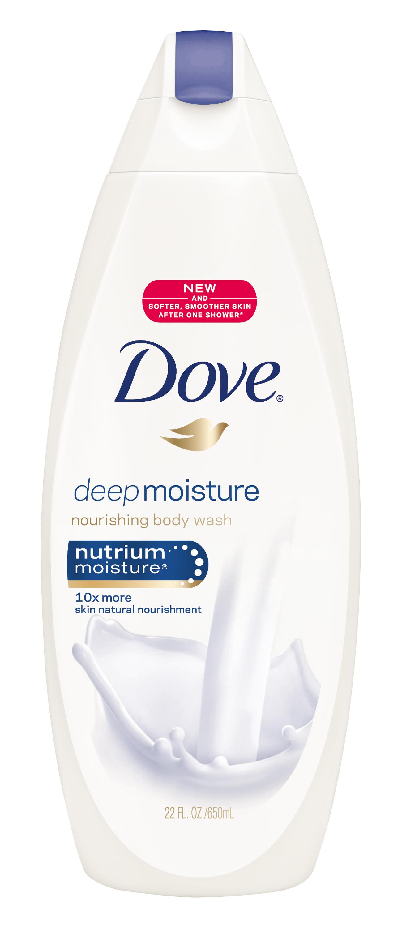 Dove Body Wash, Deep Moisture, 22 Ounce (Pack of 4) Beauty