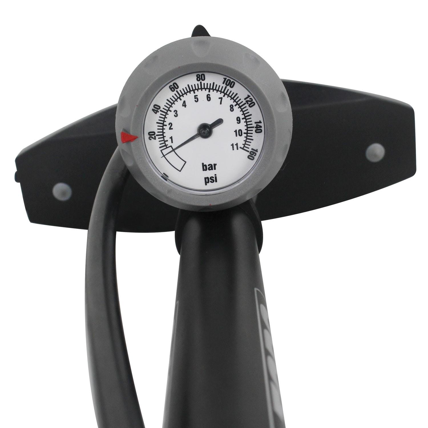 Serfas TCPG Bicycle Floor Pump Floor Bike Pumps Sports