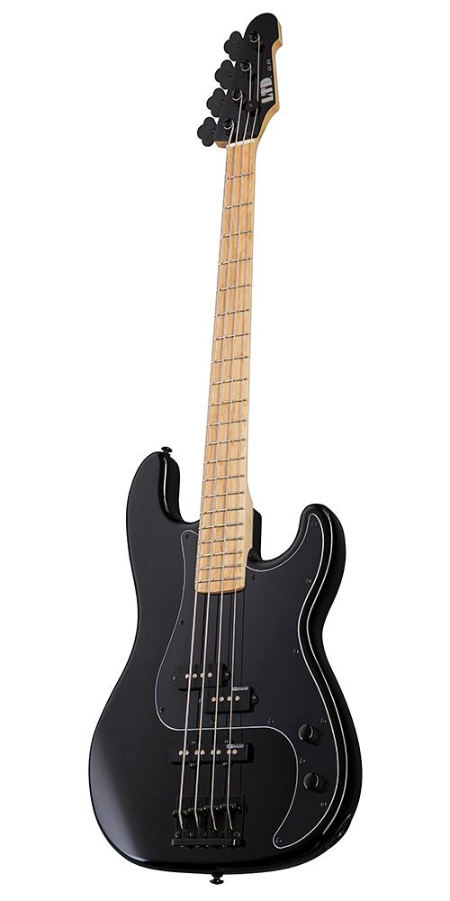 Amazon.com: ESP Artist Series LGCP4BLK 4-String Bass Guitar, Black ...