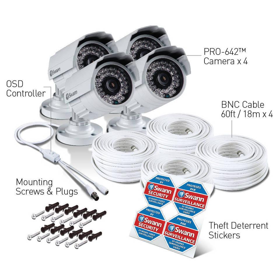 Swann SWPRO642PK4US PRO642 MultiPurpose Security
