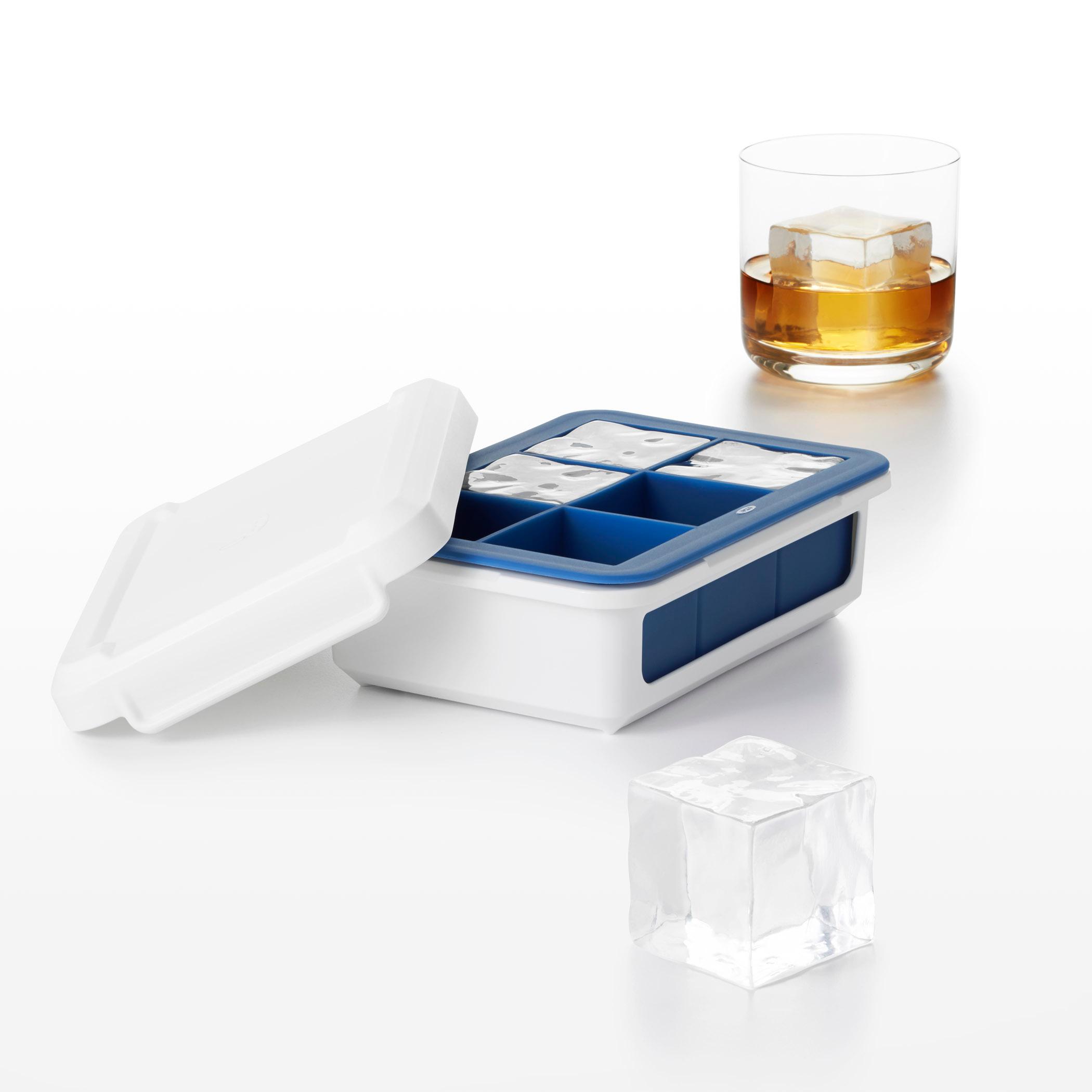 OXO Good Grips Covered Silicone Ice Cube Tray (Large Cube