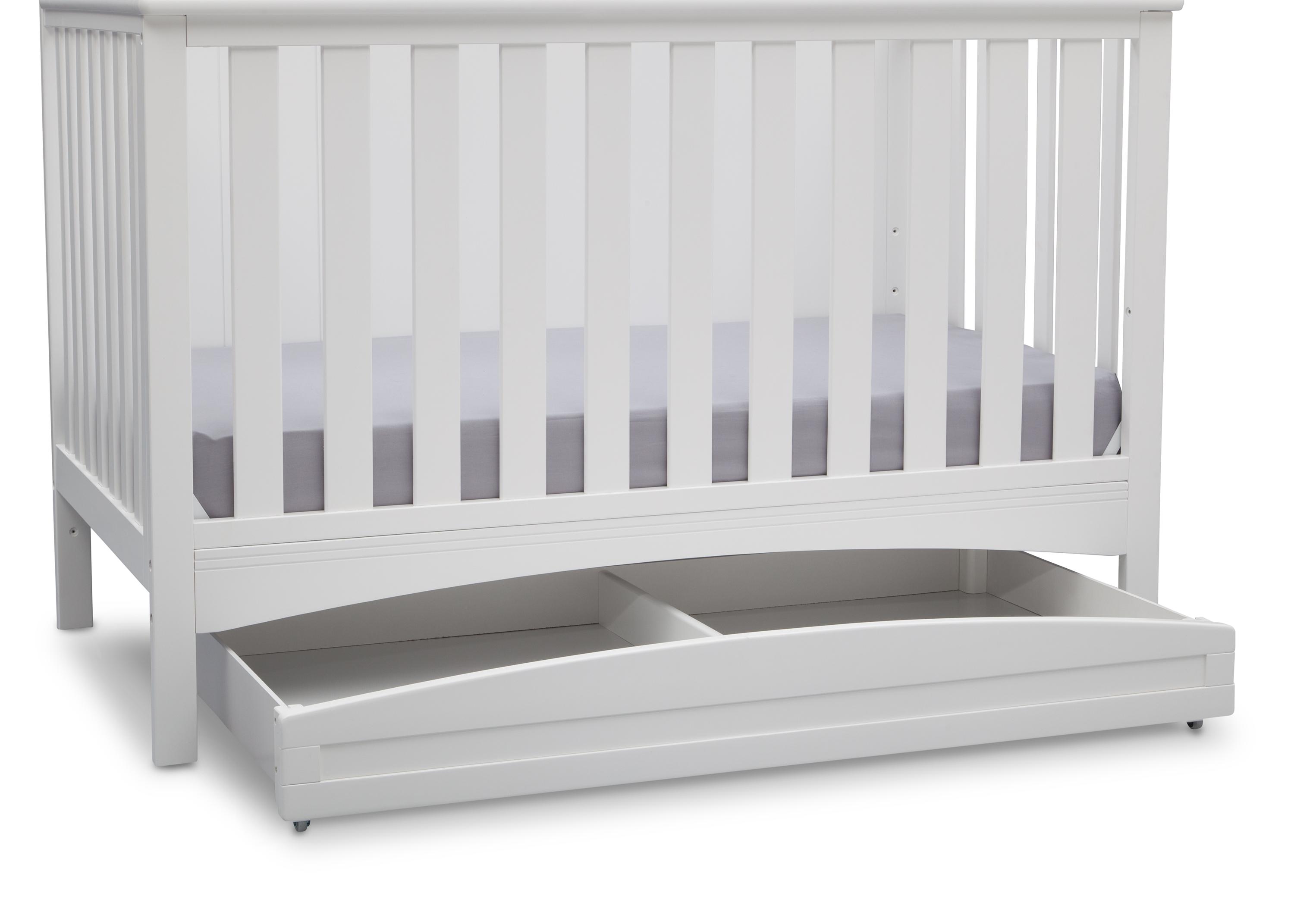 Delta Children Arch Trundle, Bianca Baby