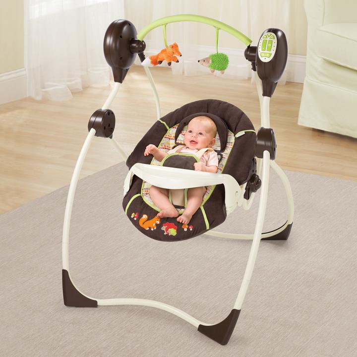Summer Infant Sweet Sleep Musical Swing, Fox and Friends