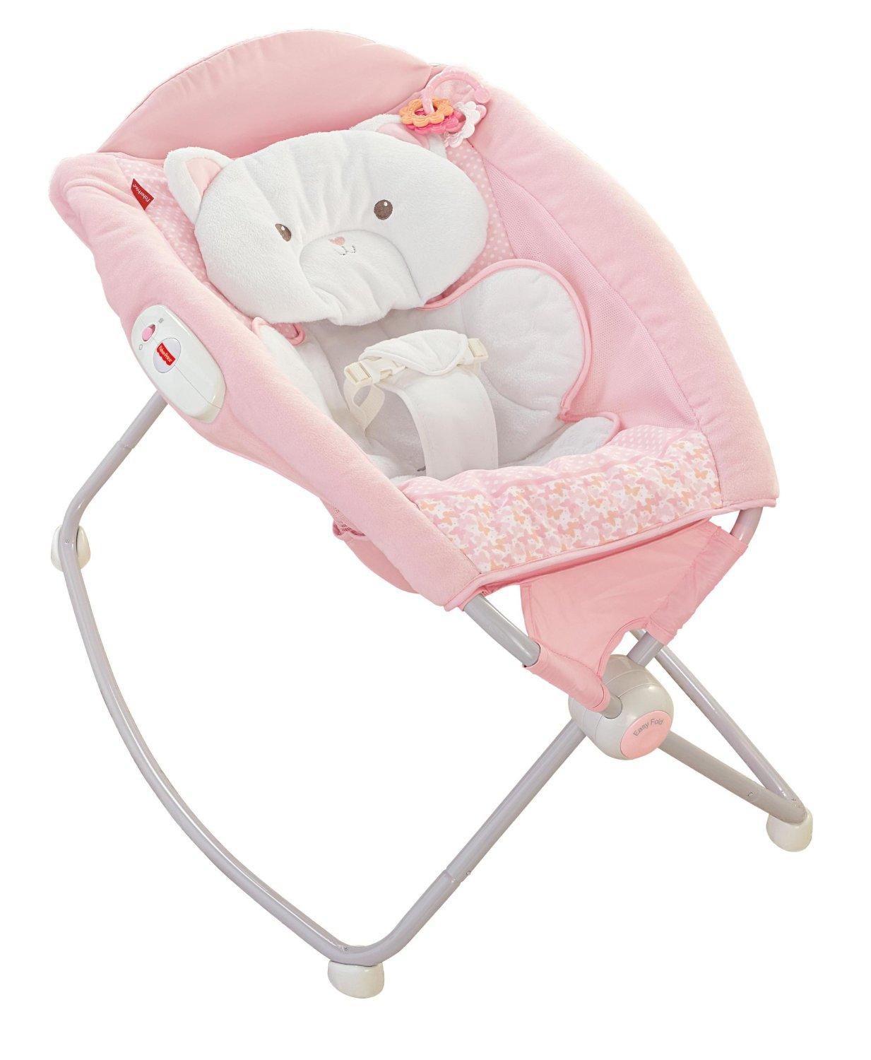 FisherPrice My Little Snugakitty Deluxe Rock N Play