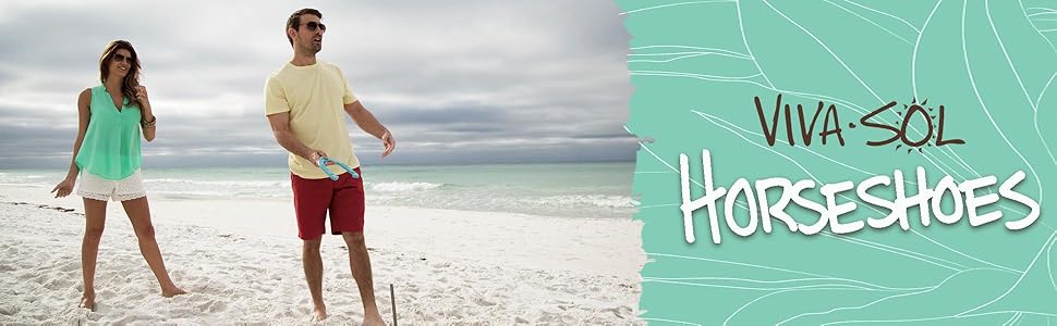 Viva Sol Portable Horseshoe Set