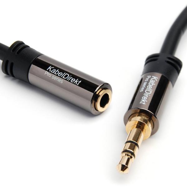 KabelDirekt (15 feet) 3.5mm Male > 3.5mm Female Stereo