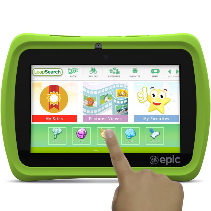 LeapFrog Epic 7" Androidbased Kids Tablet 16GB, Green