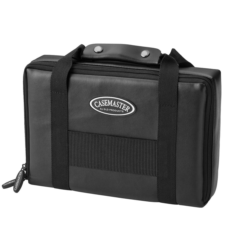 Casemaster Pro 9 Dart Leatherette Case, Black Dart Carrying Cases And Wallets