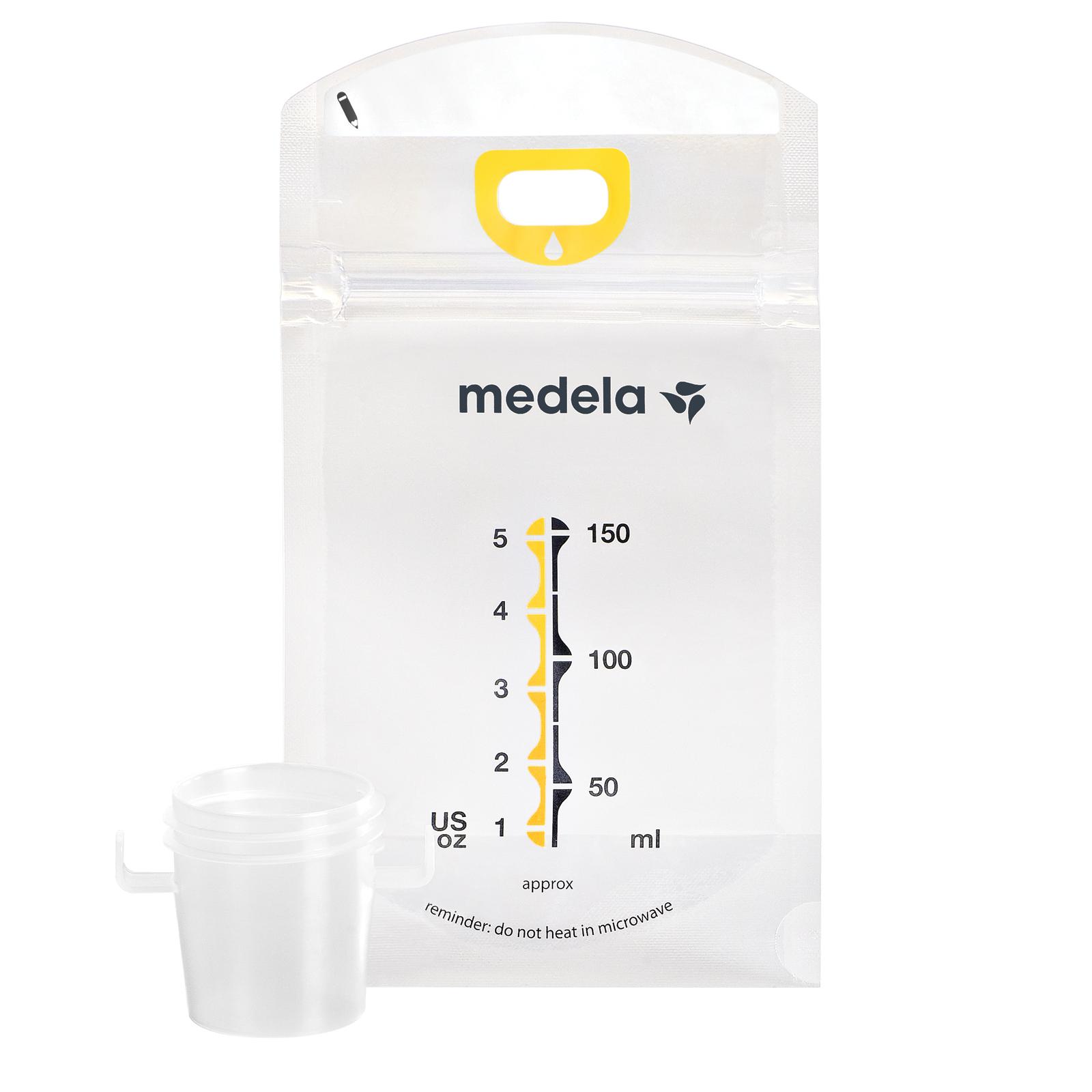 Medela Pump and Save Breast Milk Bags, 50 Count Breast
