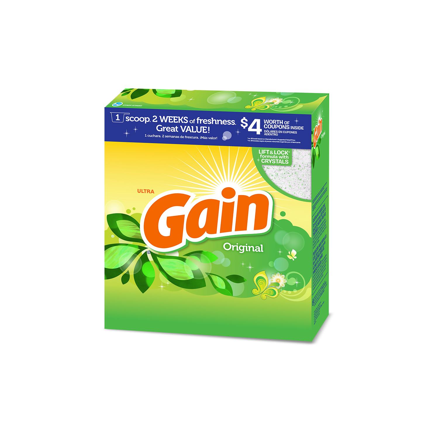 Gain With Freshlock Original Powder Detergent 150 Loads 172
