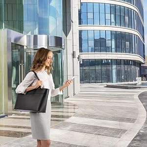 Kensington Jacqueline LM650 Leather Tote Bag