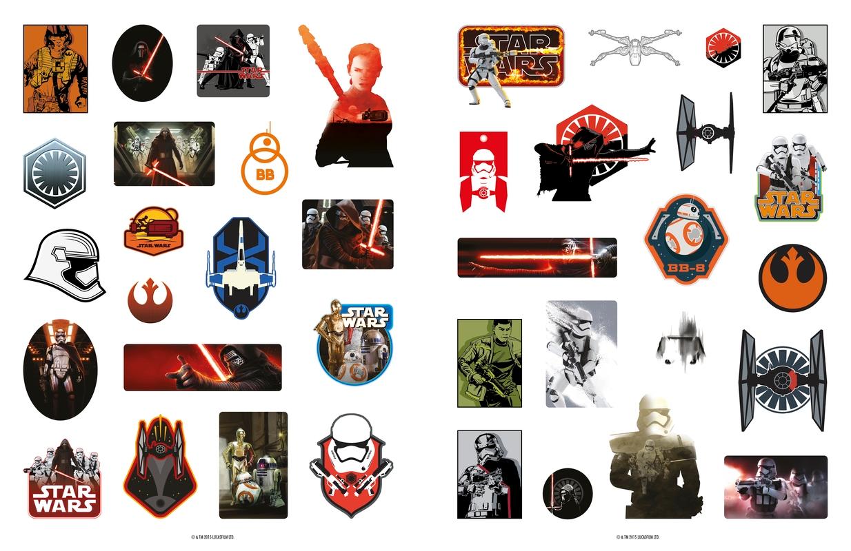 Ultimate Sticker Collection Star Wars The Force Awakens Stickerscapes