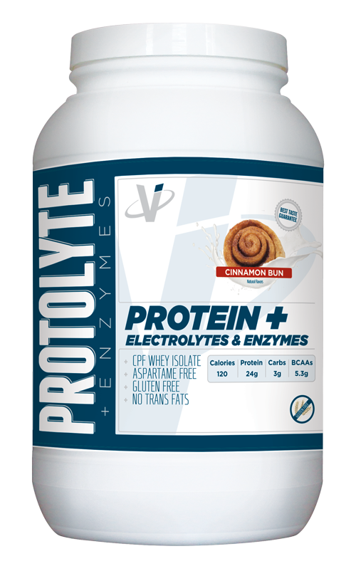 VMI Sports Protolyte Protein plus Electrolytes and Enzymes, Vanilla Peanut Butter
