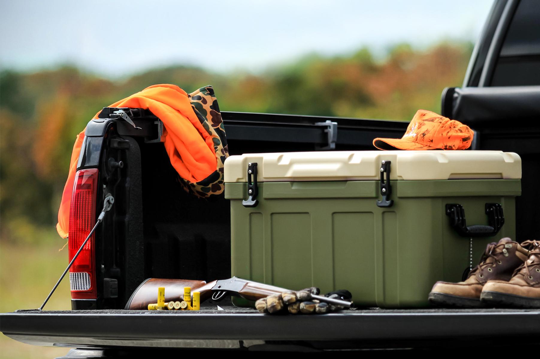Caribou Cooler Heavy Ice Chest Yeti Competition 58 qt Hunting Camping