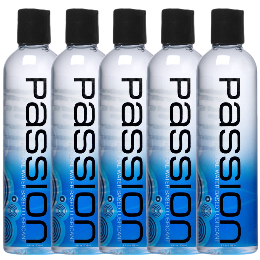 Passion Lubes, Natural Waterbased Lubricant, 8 Fluid Ounce