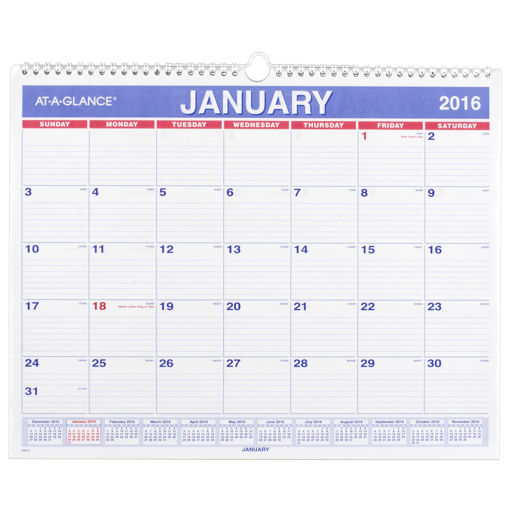 Amazon AT A GLANCE Monthly Wall Calendar 2016 12 Months 14 7 8 Amazon AT A GLANCE Monthly Wall Calendar 2016 12 Months 14 7 8
