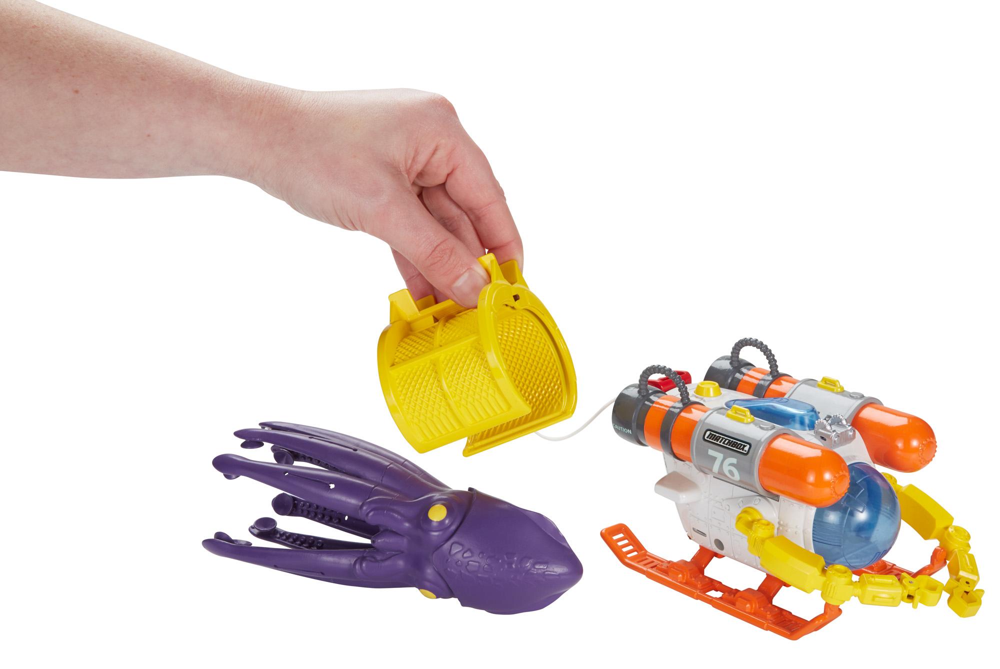 Matchbox Mission Undersea Squid Sub Playset Toys & Games