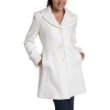 AK Anne Klein Women's Petite Single Breasted Walker Coat