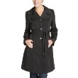 Nine West Women's Polyester Single Breasted 3/4 Belted Jacket