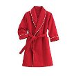 Little Kids' Solid Icon Flannel Robe