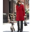 Larry Levine Single-Breasted Walker Coat