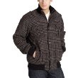 Sean John Men's Houndstooth Wool Coat