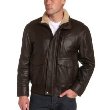 Marc New York Men's Oily Naked Calf Aviator Jacket