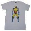 MARVEL X-MEN WOLVERINE BLADES OF GLORY 2-Sided Silver Fine Cotton Tee Licensed